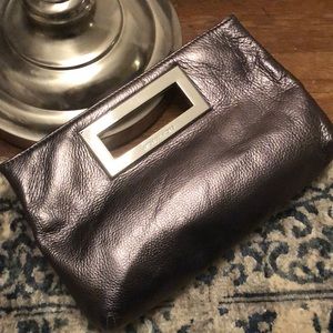 Michael Kors Metallic Clutch LIKE NEW